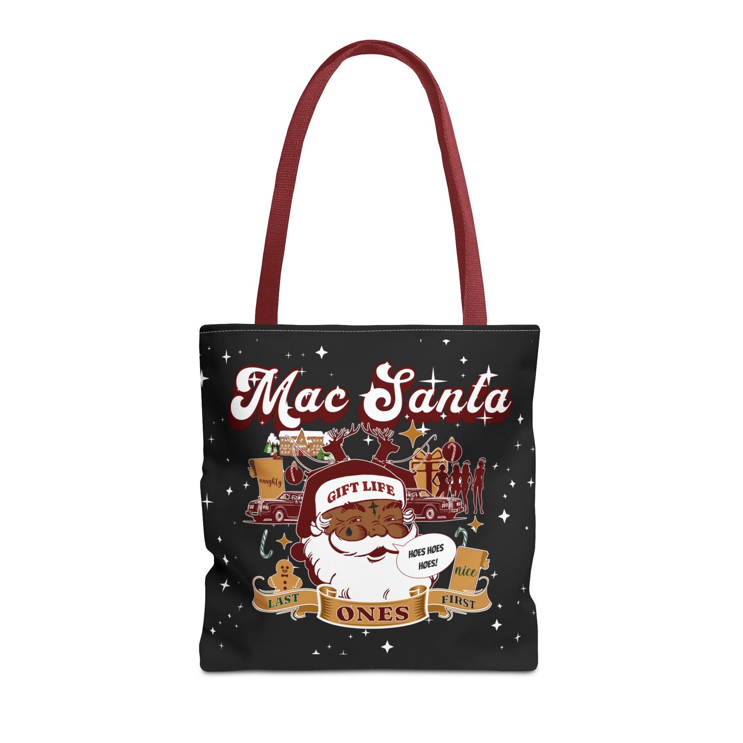 Mac Santa Tote Bag