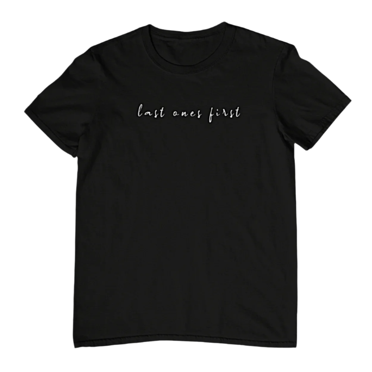 Last Ones First Black Tee