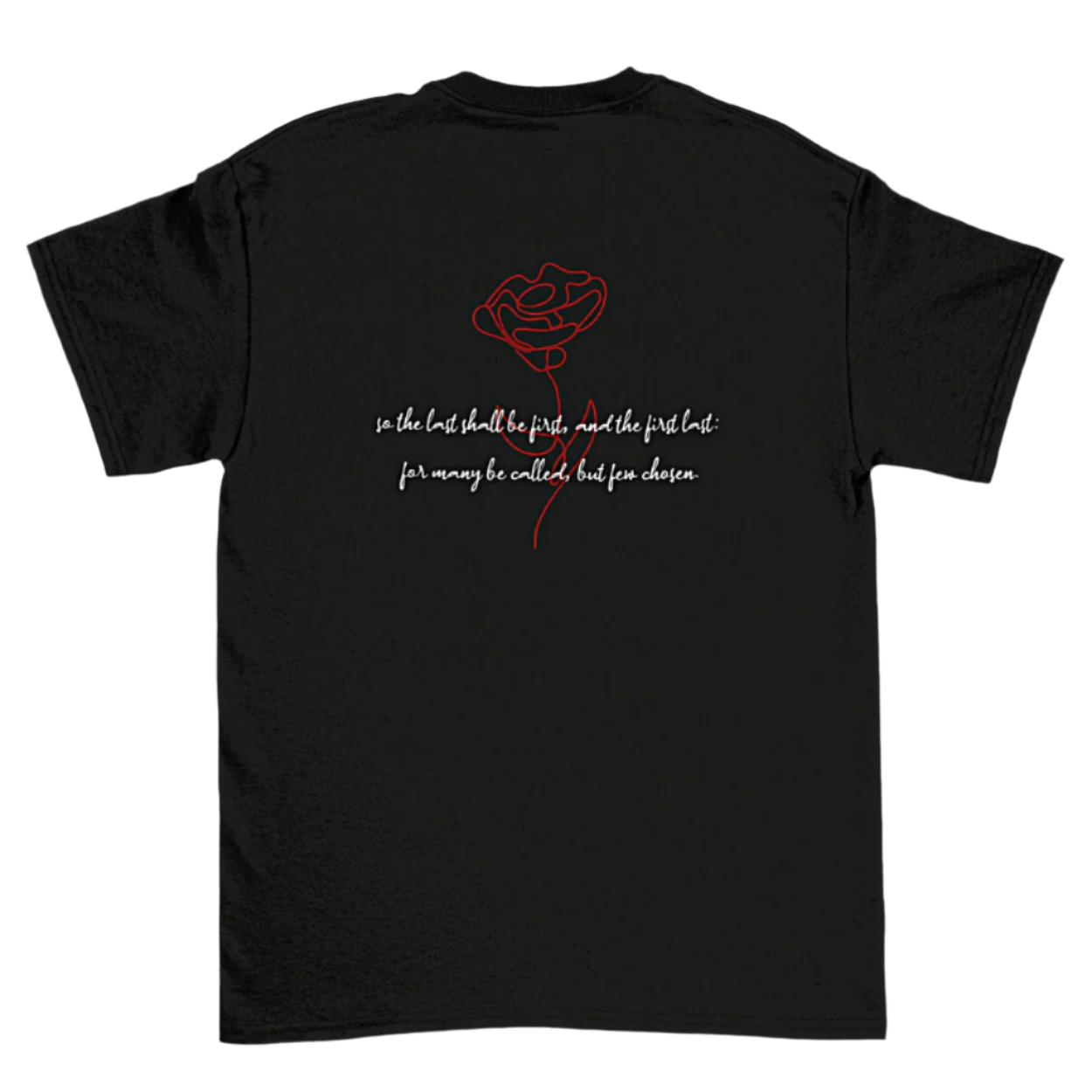 Last Ones First Black Tee
