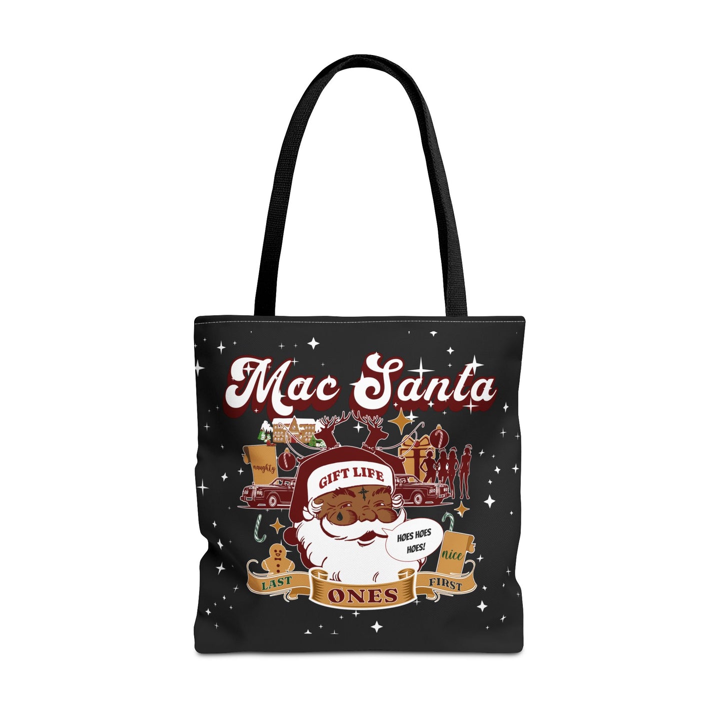 Mac Santa Tote Bag