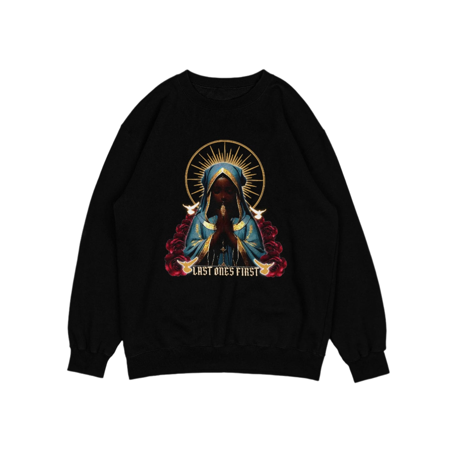 Melanated Mary Black Crewneck