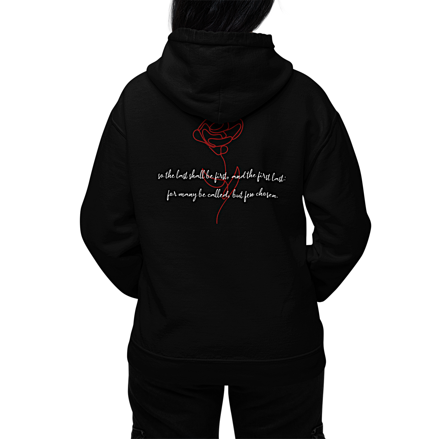 Last Ones First Black Hoodie