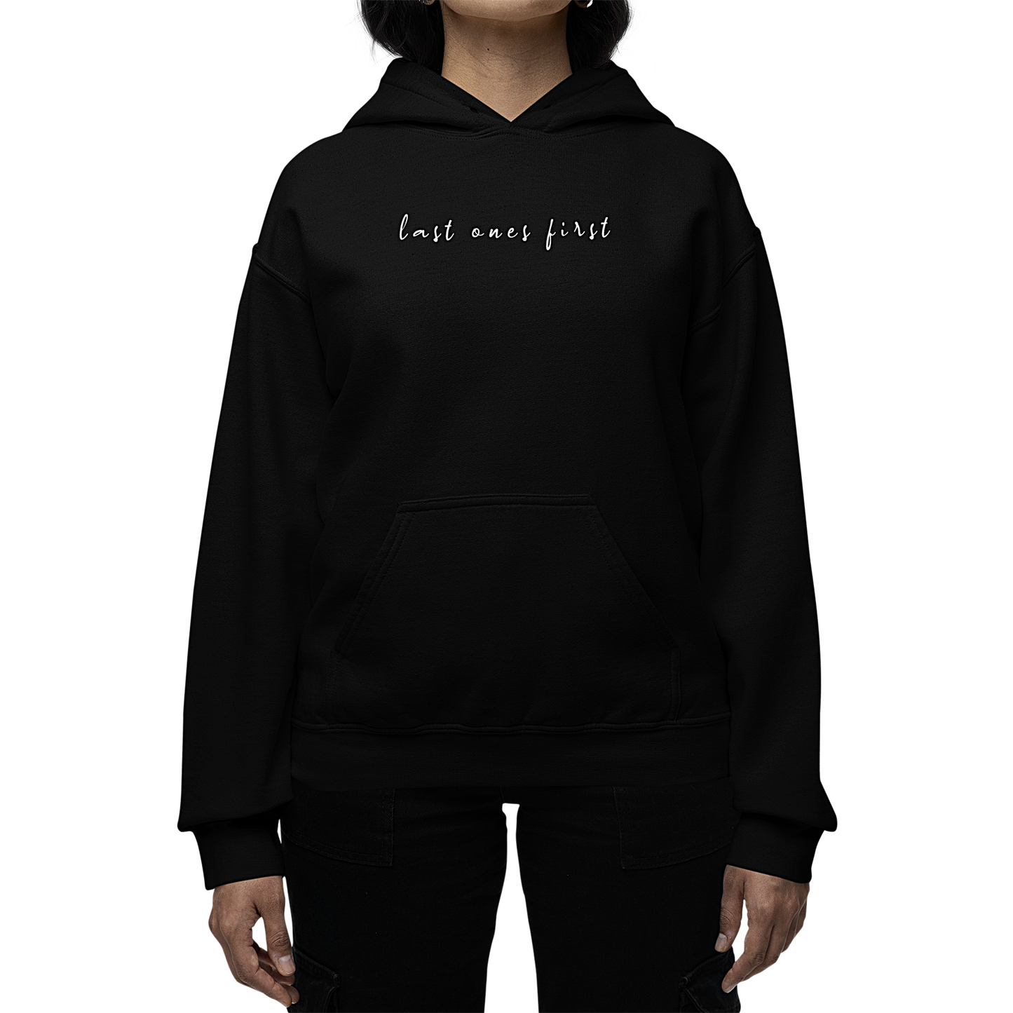 Last Ones First Black Hoodie