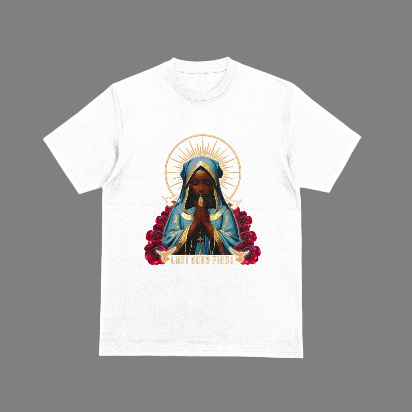 Melanated Mary White Tee