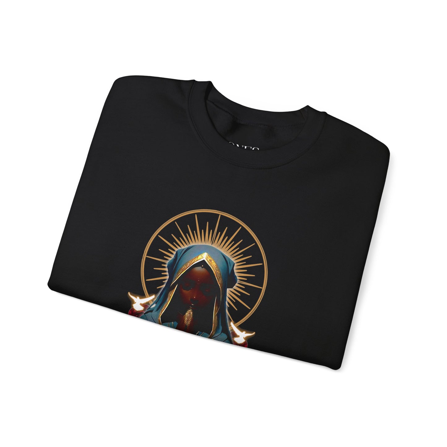 Melanated Mary Black Crewneck