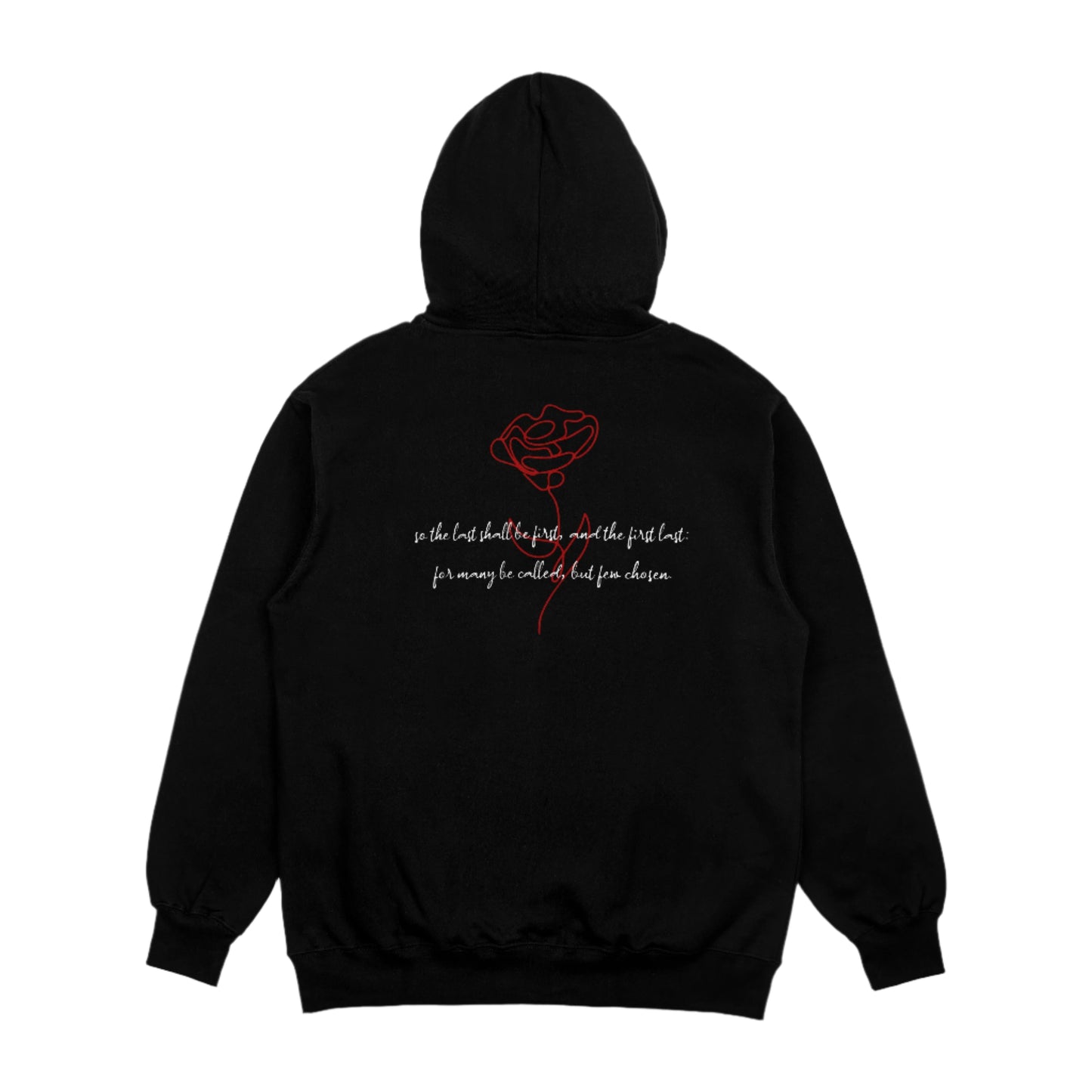Last Ones First Black Hoodie