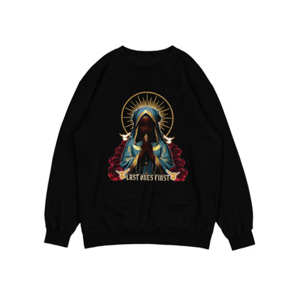 Melanated Mary Black Crewneck