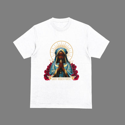 Melanated Mary White Tee